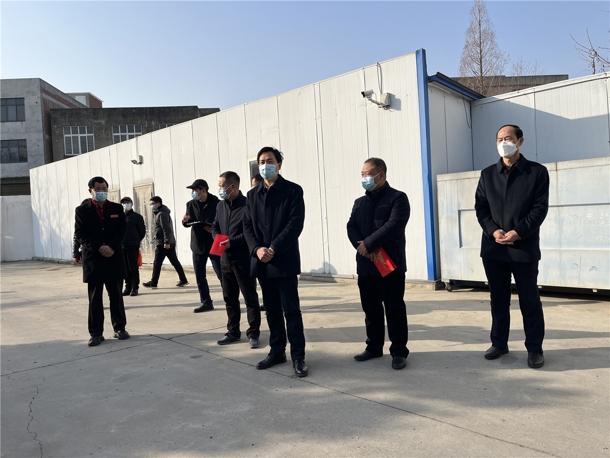 實干贏認可，慰問暖人心——市鎮領導親切慰問我司一線環衛工人